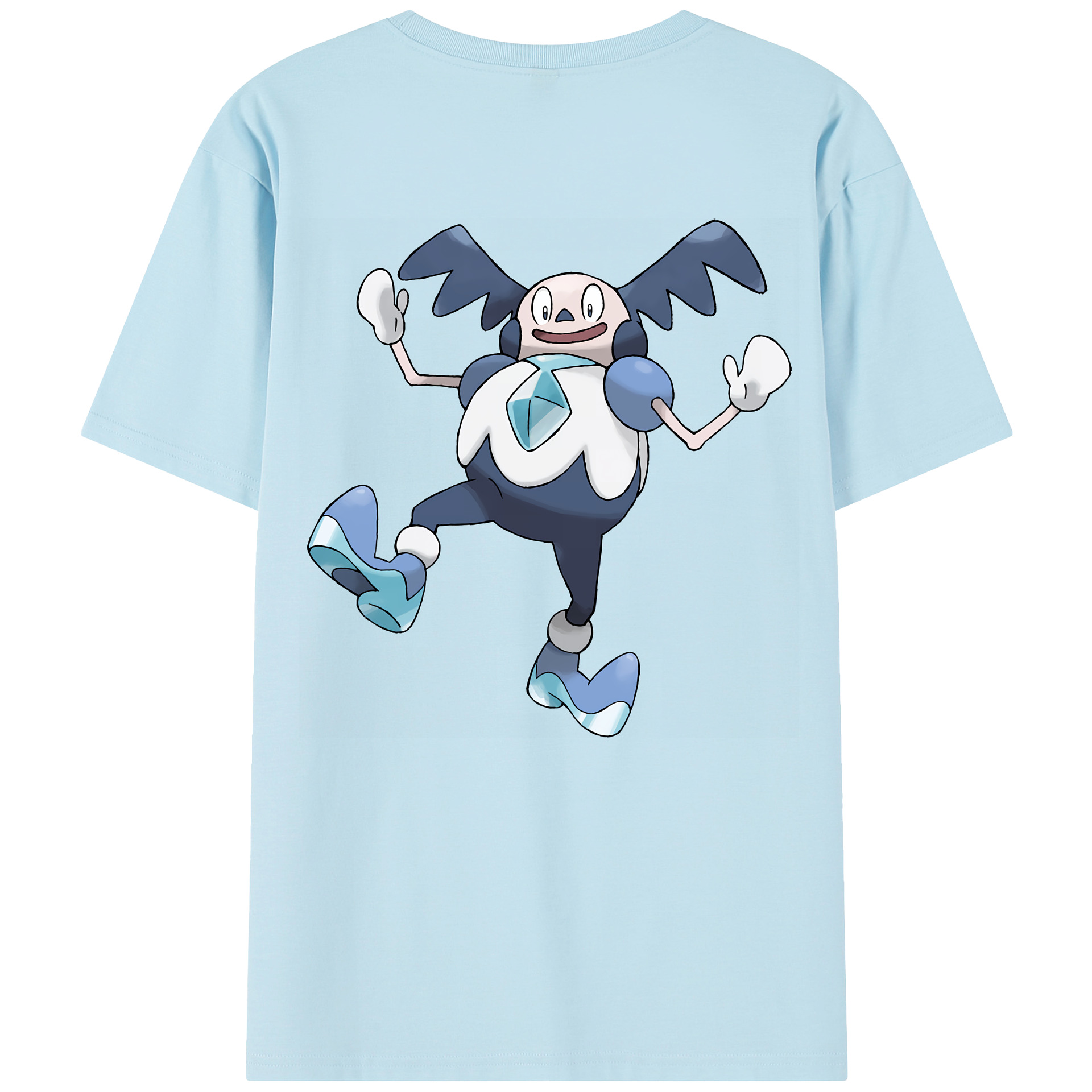 （画像用） ポケットモンスター Pokémon 綿100％半袖Tシャツ（背面プリント）